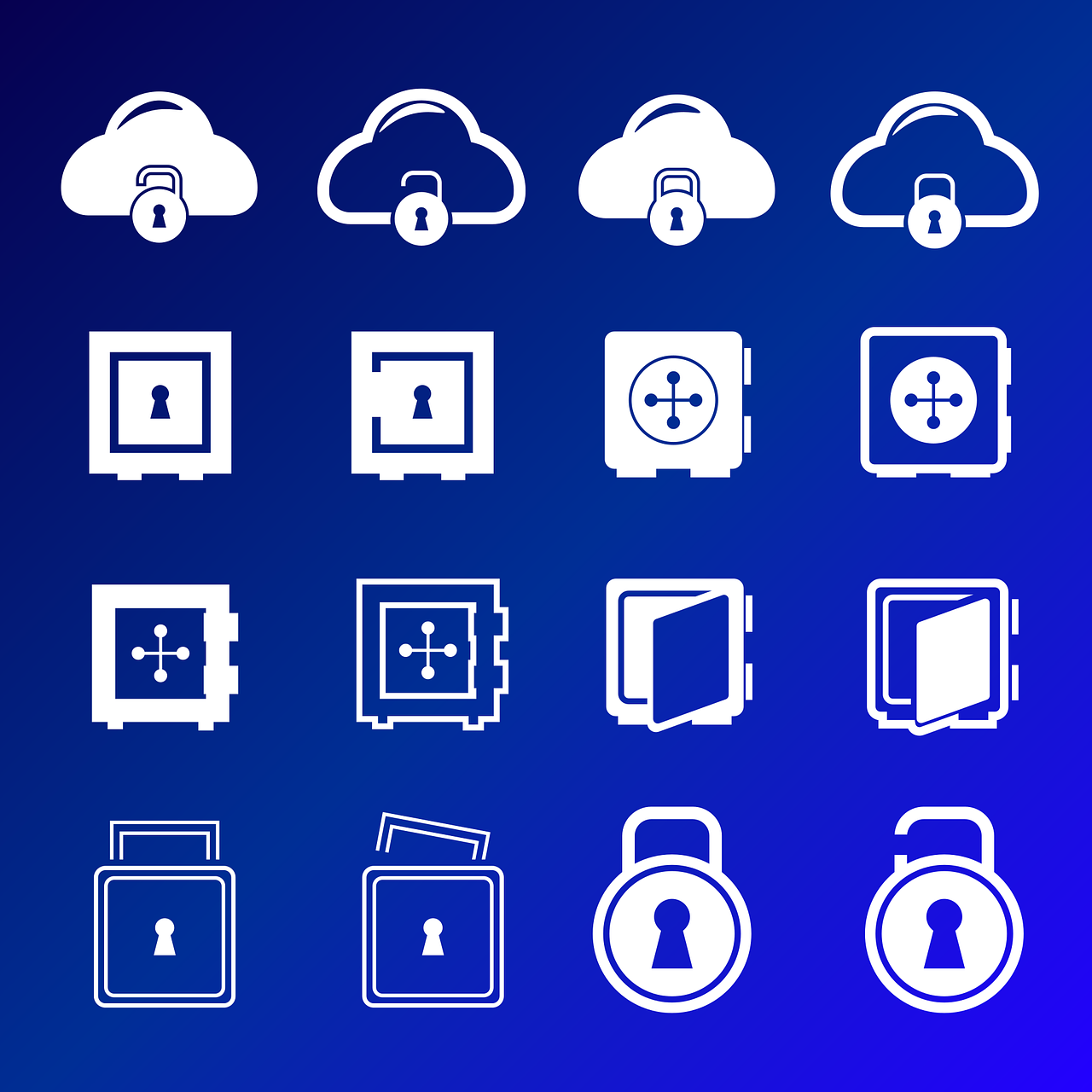 Free safe nature lock vector Image from Pixabay https://pixabay.com/vectors/safe-lock-key-security-clouds-7331100/